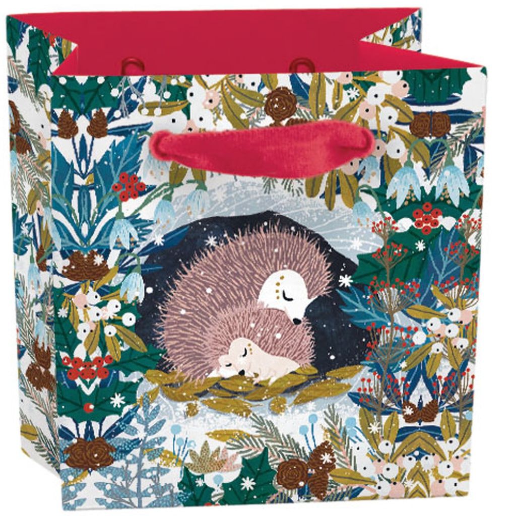 Roger la Borde Mini Gift Bag - Snowy Sanctuary