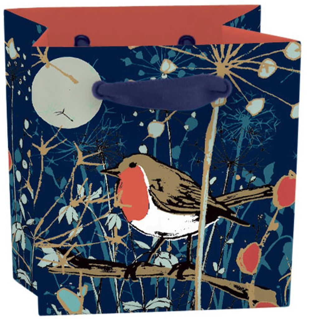 Roger la Borde Mini Gift Bag - Winter's Tale Robin