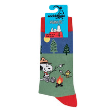 Load image into Gallery viewer, Snoopy Socks - Happy Campers - by Socktopus
