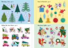 Load image into Gallery viewer, Sparkly Christmas Trees Sticker Book
