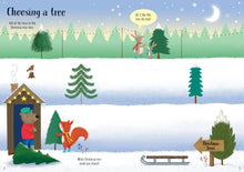 Load image into Gallery viewer, Sparkly Christmas Trees Sticker Book
