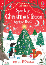 Load image into Gallery viewer, Sparkly Christmas Trees Sticker Book
