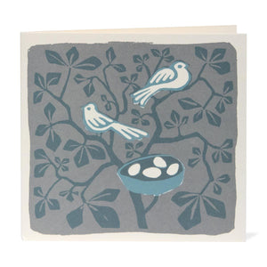 Square Card - Nightbirds Nesting by Cambridge Imprint