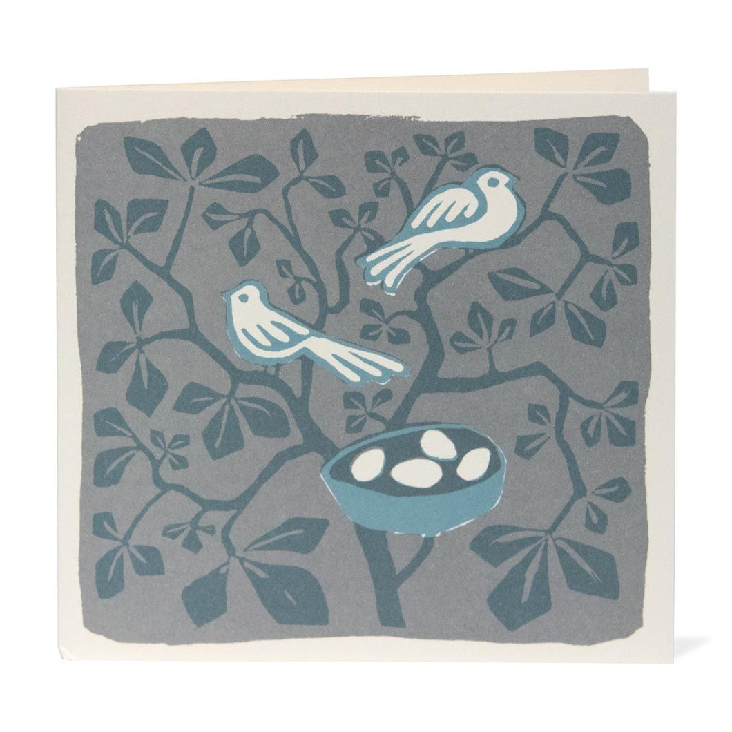 Square Card - Nightbirds Nesting by Cambridge Imprint