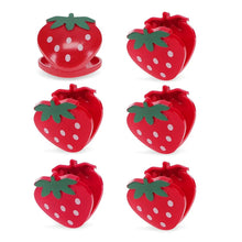Load image into Gallery viewer, Strawberry Bag Clips - Set of 6
