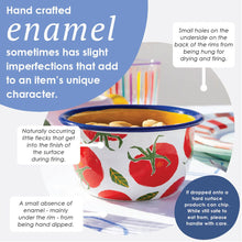 Load image into Gallery viewer, Stawberry Enamel Bowl - 10cm by Talking Tables
