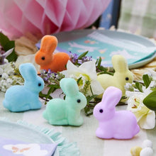 Load image into Gallery viewer, Table Decorations - Pastel Raibow Bunnies by Talking Tables
