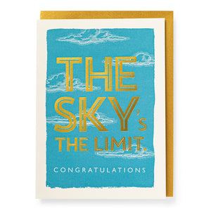 The Sky Is The Limit Card by Archivist