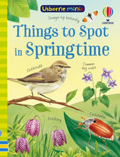 Load image into Gallery viewer, The cover of this book features an illustration of a Chiffchaff sitting on a branch with insects and wildflowers around including a cockchafer, orange-tip utterfly, common dog violet and fritillary
