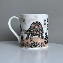 Load image into Gallery viewer, Fancy Handle Tortoise Mug by Lush Designs

