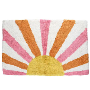 Sunset Tufted Cotton Bath Mat