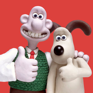 Wallace and Gromit Greetings Card - Thumbs Up