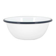 Load image into Gallery viewer, White Enamel Bowl
