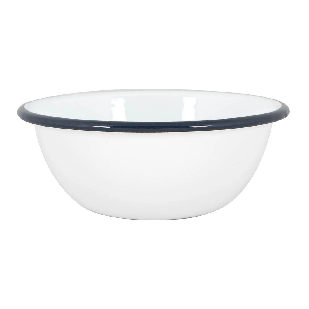 White Enamel Bowl