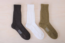 Load image into Gallery viewer, Wool Cotton Boot Socks by Nishiguchi Kutsushita
