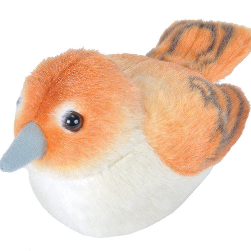 RSPB Plush Bird With Real Bird Call  - Nightingale - Gazebogifts