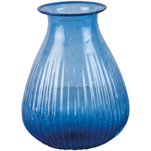 Load image into Gallery viewer, Glass Vase Ravi - Blue
