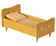 Load image into Gallery viewer, Maileg - Wooden Bed Mini - Yellow
