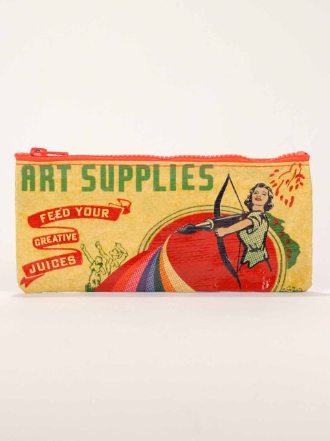 Art Supplies Pencil Case