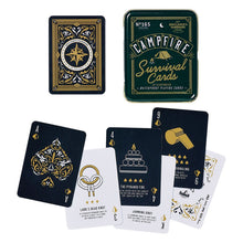 Load image into Gallery viewer, Gentlemen’s Hardware - Campfire Survival Cards - Gazebogifts
