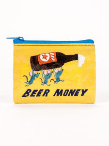 Beer Money Coin Purse by Blue Q