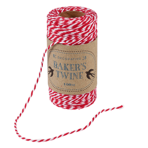 Red & White Bakers Twine