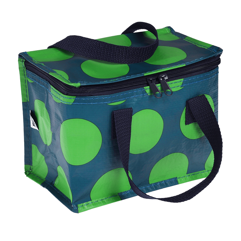 Green On Blue Spotlight Lunch Bag by Rex London