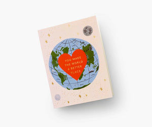 You Make The World Better Card by Rifle Paper Co.