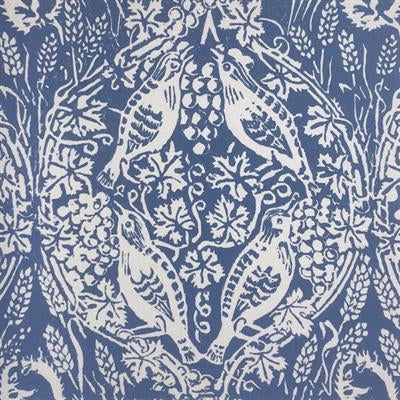 Cambridge Imprint Patterned Paper By Peggy Angus - Birds and Grapes