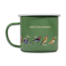 Load image into Gallery viewer, RSPB Enamel Mug - Free as a Bird
