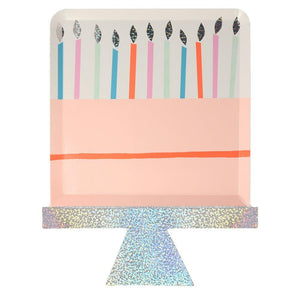 Birthday Cake Paper Plates by Meri Meri