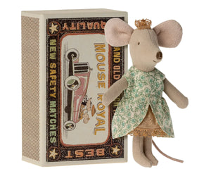 Princess Little Sister Matchbox Mouse by Maileg