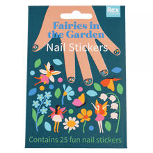 Load image into Gallery viewer, Fairies In The Garden Nail Stickers
