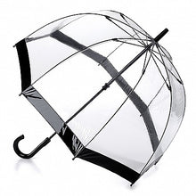 Load image into Gallery viewer, Birdcage Umbrella - Black, by Fultons
