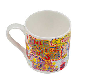 Full of Joy Fine Bone China Mug by Arthouose Unlimited