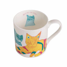 Load image into Gallery viewer, Miaow For Now Fine Bone China Mug by Arthouse Unlimited
