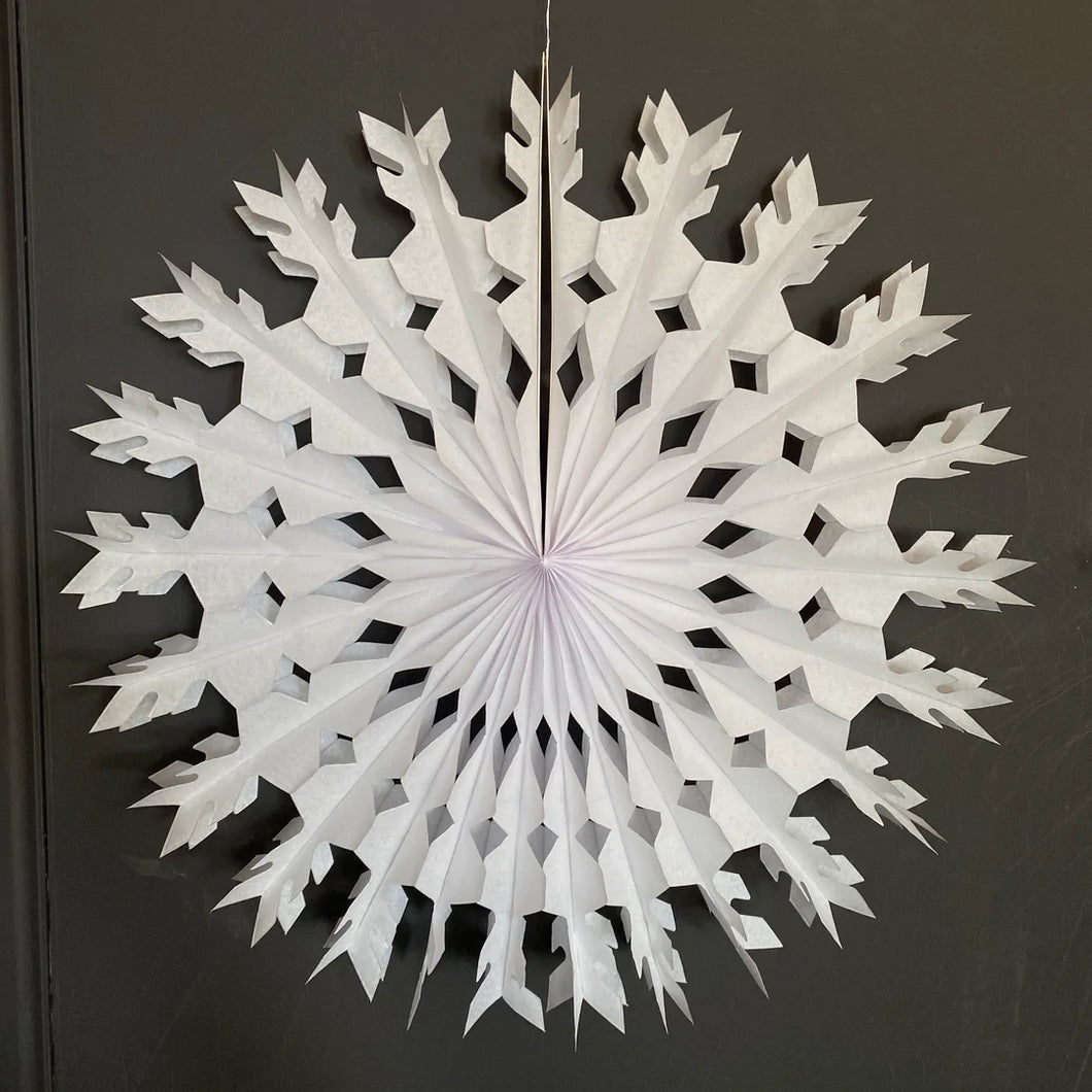 Petra Boase Paper Fan Snowflake - Large Feather