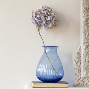 Glass Vase Ravi - Blue