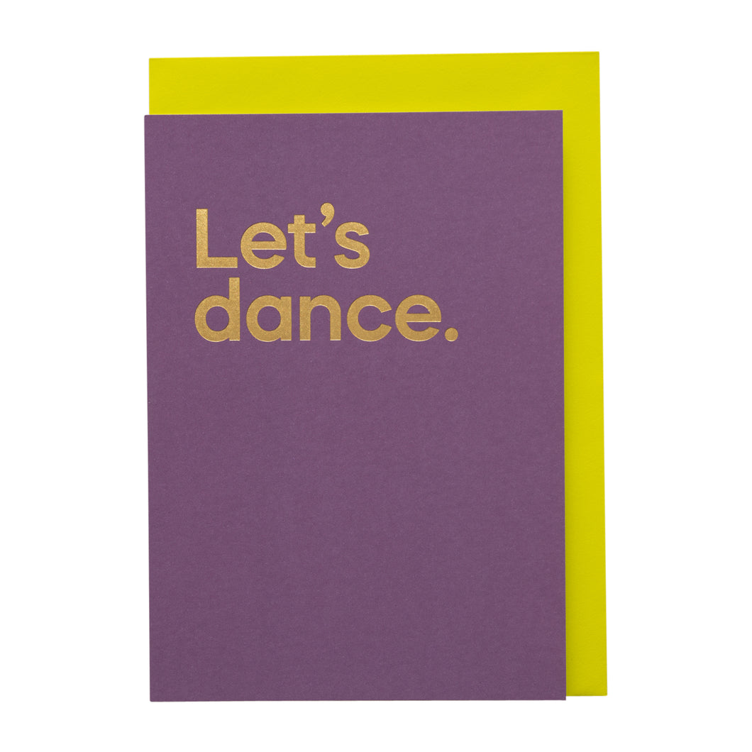 Let’s Dance Streamable Song Card