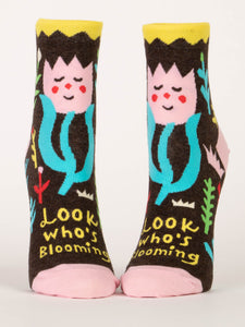 Look Who’s Blooming Women’s Ankle Socks by Blue Q