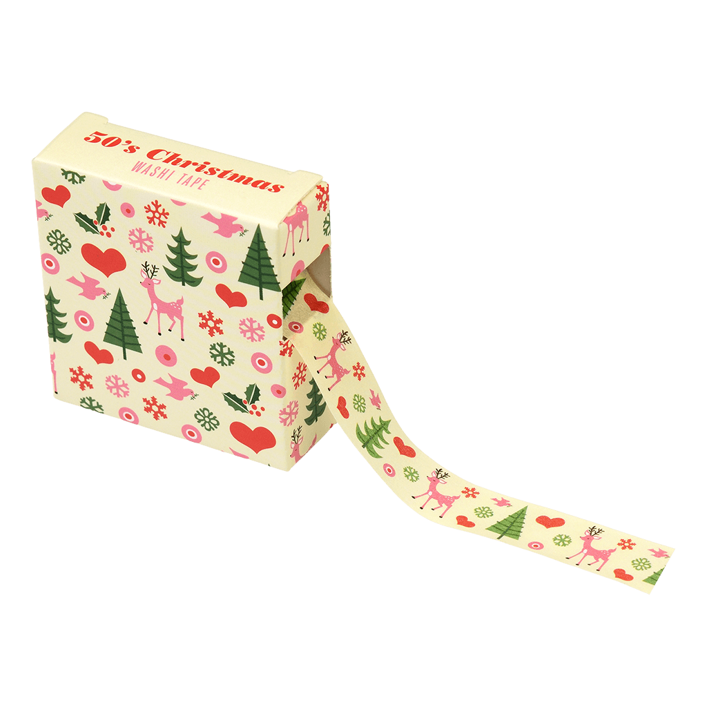 50s Christmas Washi Tape