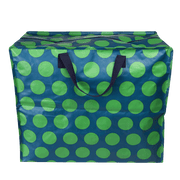 Green on Blue Spotlight Jumbo Bag