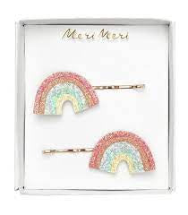 Rainbow Hair Slides by Meri Meri