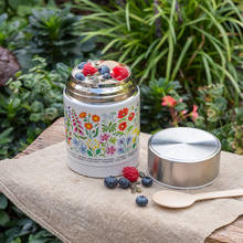 Load image into Gallery viewer, wild Flowers Stainless Steel Food Flask
