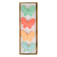 Load image into Gallery viewer, Felt Butterfly Hair Clips by Meri Meri
