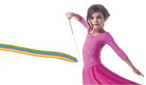 Rainbow Dance Ribbon Wand