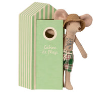 Load image into Gallery viewer, Maileg Beach Mouse, Dad in Cabin - Gazebogifts
