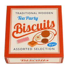 Load image into Gallery viewer, Traditional Wooden Tea Party Biscuits
