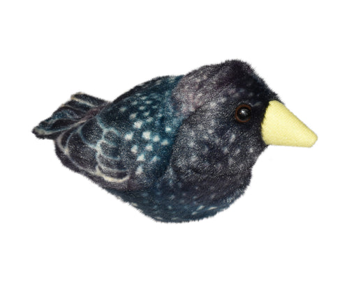 RSPB Plush Bird With Real Bird Call - Starling - Gazebogifts