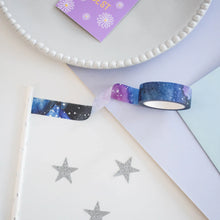 Load image into Gallery viewer, Watercolour Galaxy Washi Tape
